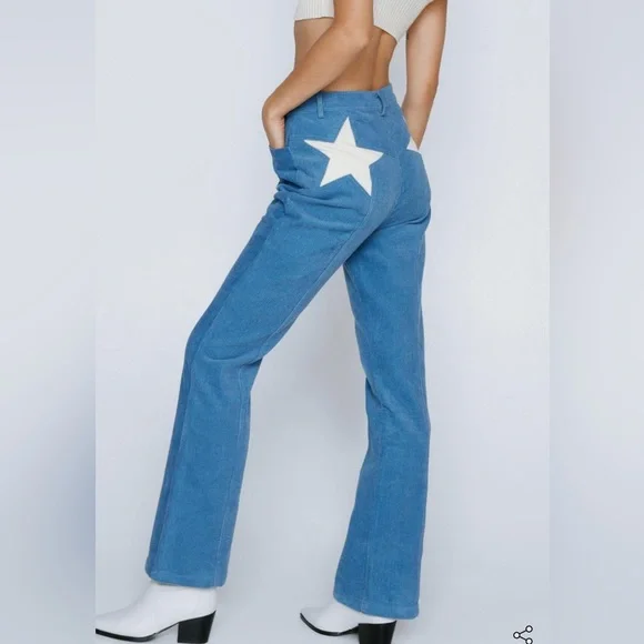 Nasty Gal Star Pants - Picture 2 of 4